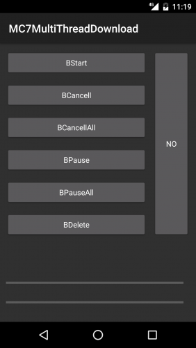 کتابخانه + مثال MC7MultiThreadDownload
